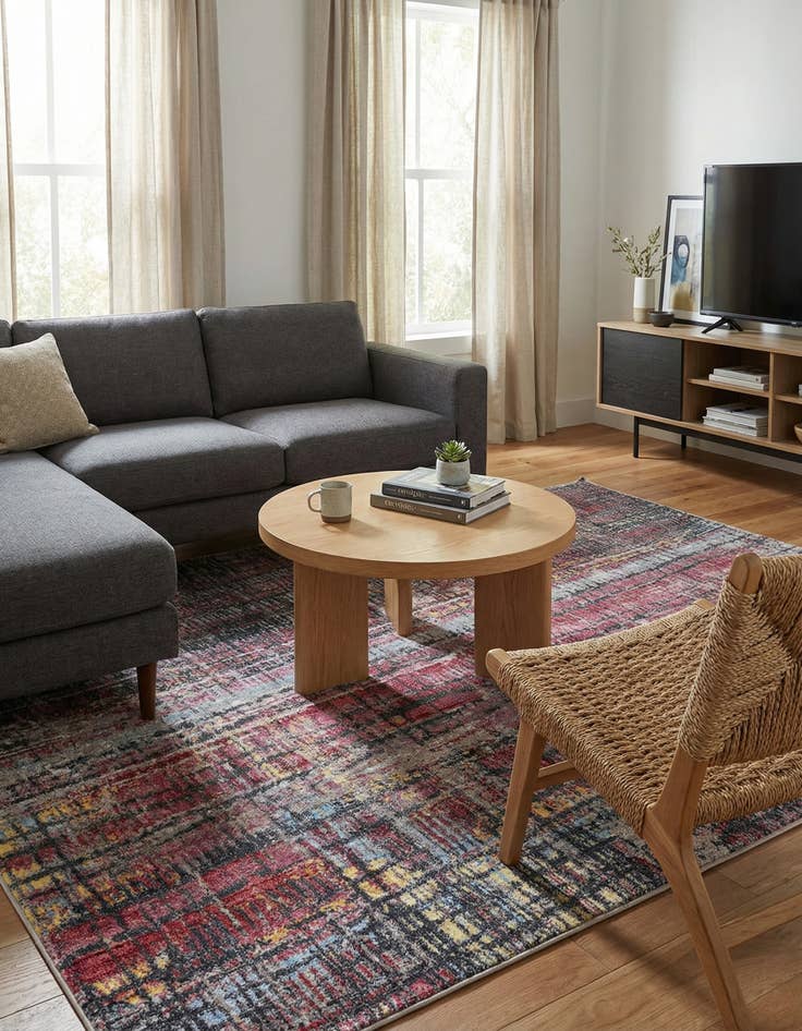 Detail image of 5' 3 x 7' 7 Deepa Rug