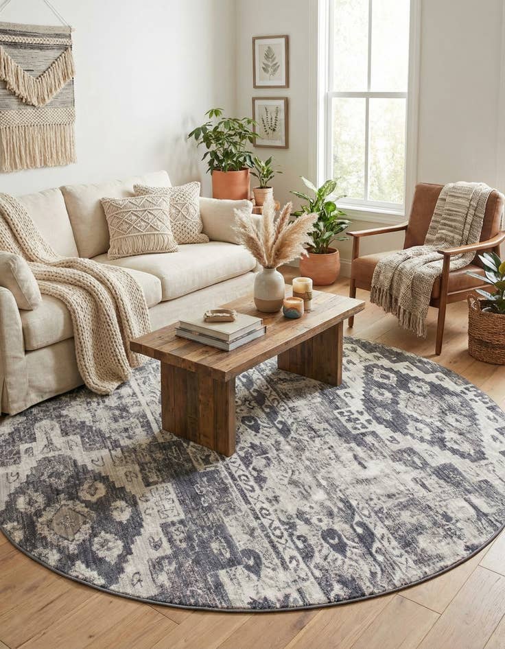 Detail image of  8' x 8' Vega Round Rug