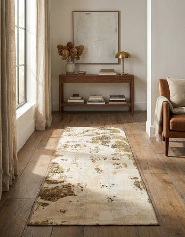 2' 6 x 6' 10 Hand Knotted Ultra Vintage Persian Wool Runner Rug