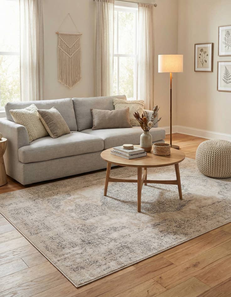 Detail image of 5' 3 x 8' Oregon Rug