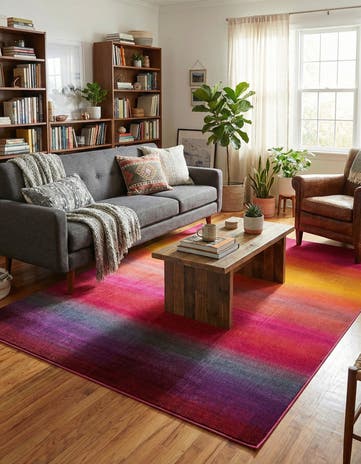 8' x 11' Washable Hyacinth Rug