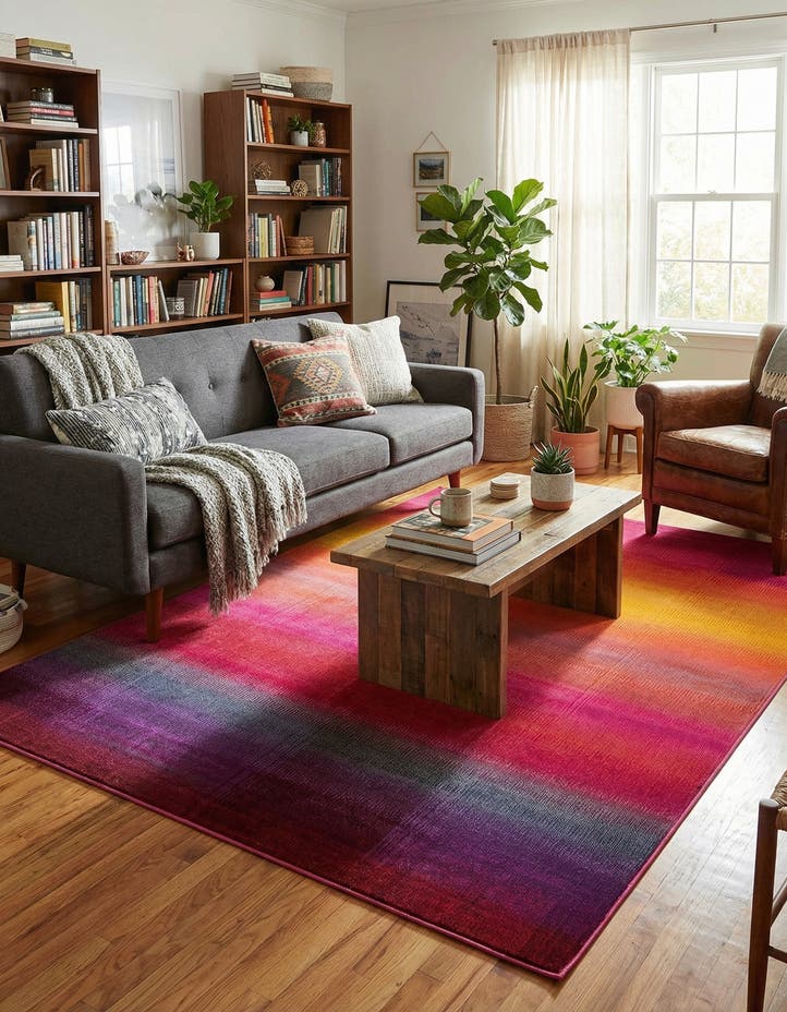 8' x 11' Washable Hyacinth Rug