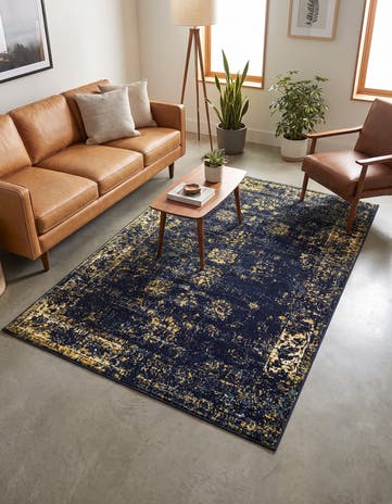 5' 3 x 8' Monte Carlo Rug With Pad Bundle