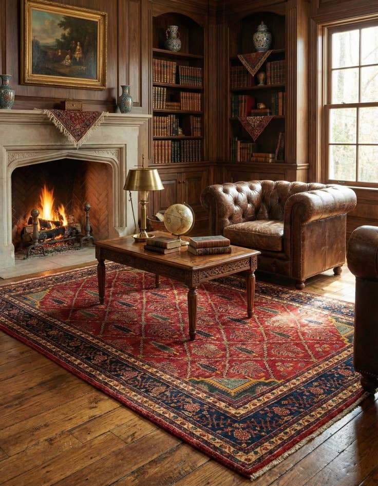 Detail image of 5' 8 x 7' 11 Kashkuli Rug