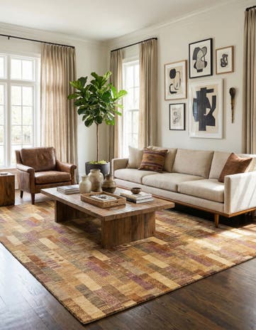 6' 7 x 9' 8 Juma Wool Rug