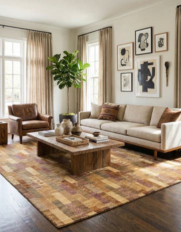 6' 7 x 9' 8 Juma Wool Rug