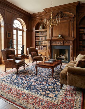 9' 9 x 13' Yazd Rug