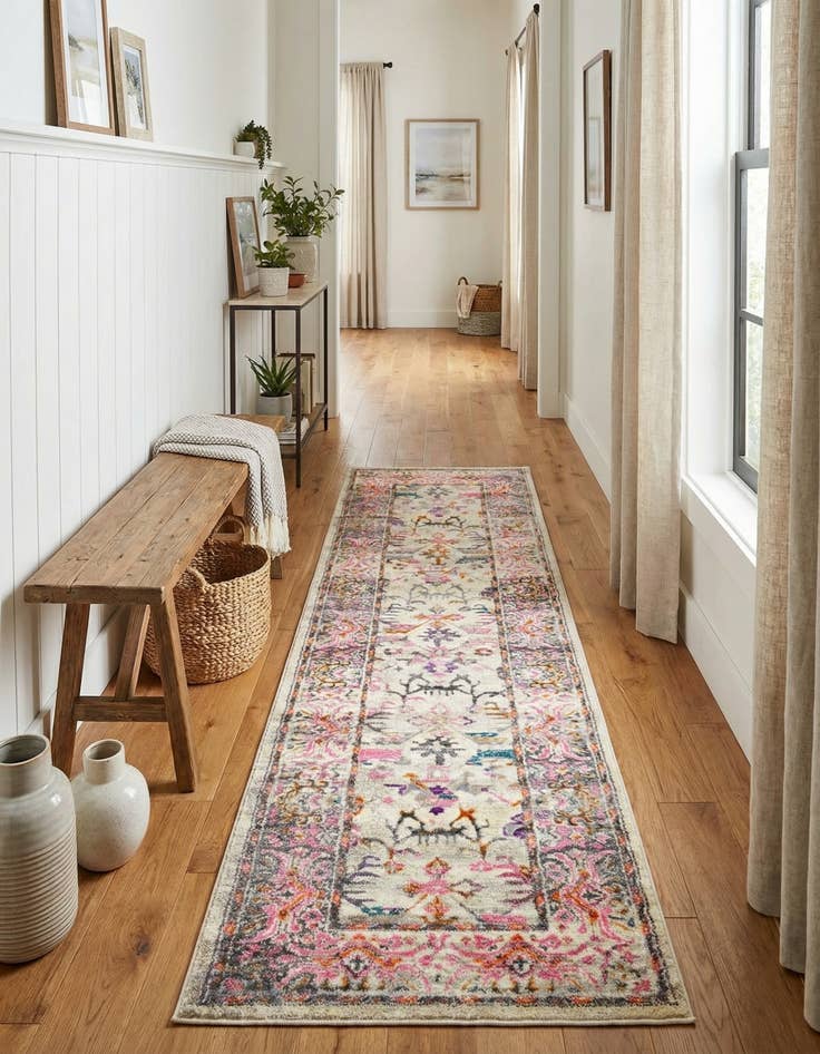 Detail image of 2' 7 x 10' Aria Runner Rug