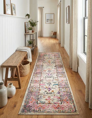 Beige Delilah Runner Rug
