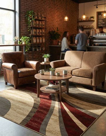7' 10 x 7' 10 Cafe Square Rug