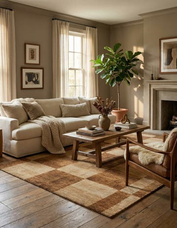 5' 7 x 8' 4 Juma Wool Rug