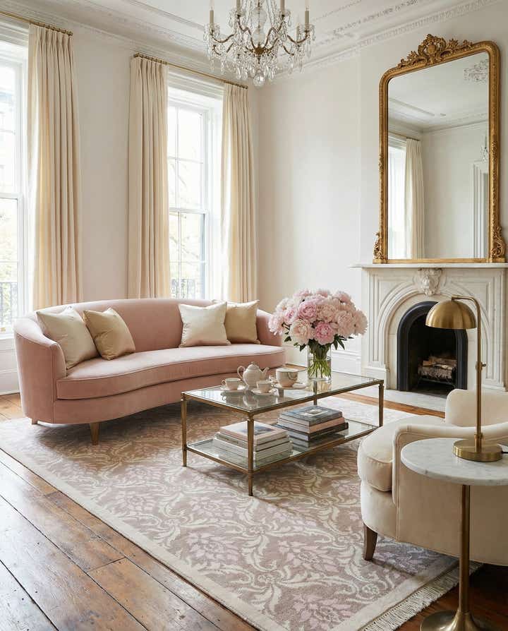 6' 9 x 10' Hand Knotted Darya Wool Rug