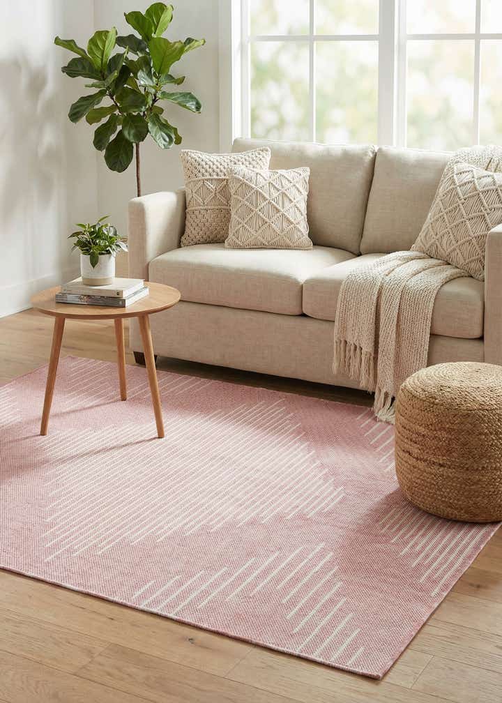 4' x 6' Easy-Clean Modern Indoor / Outdoor Rug