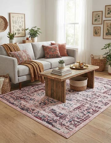 Pink Charleston Rug