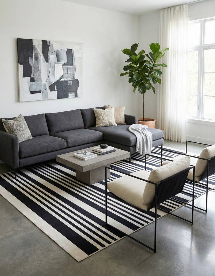 Detail image of 9' 10 x 14' Milano Rug