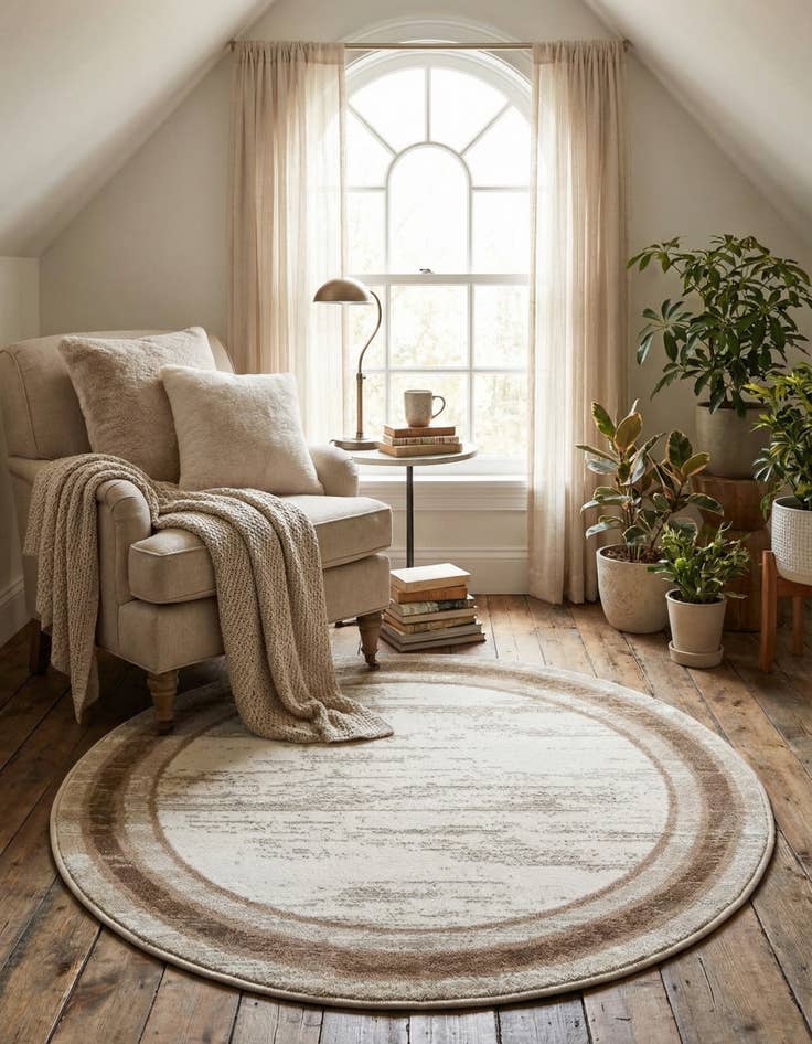 Detail image of 3' 1 x 3' 1 Laguna Round Rug