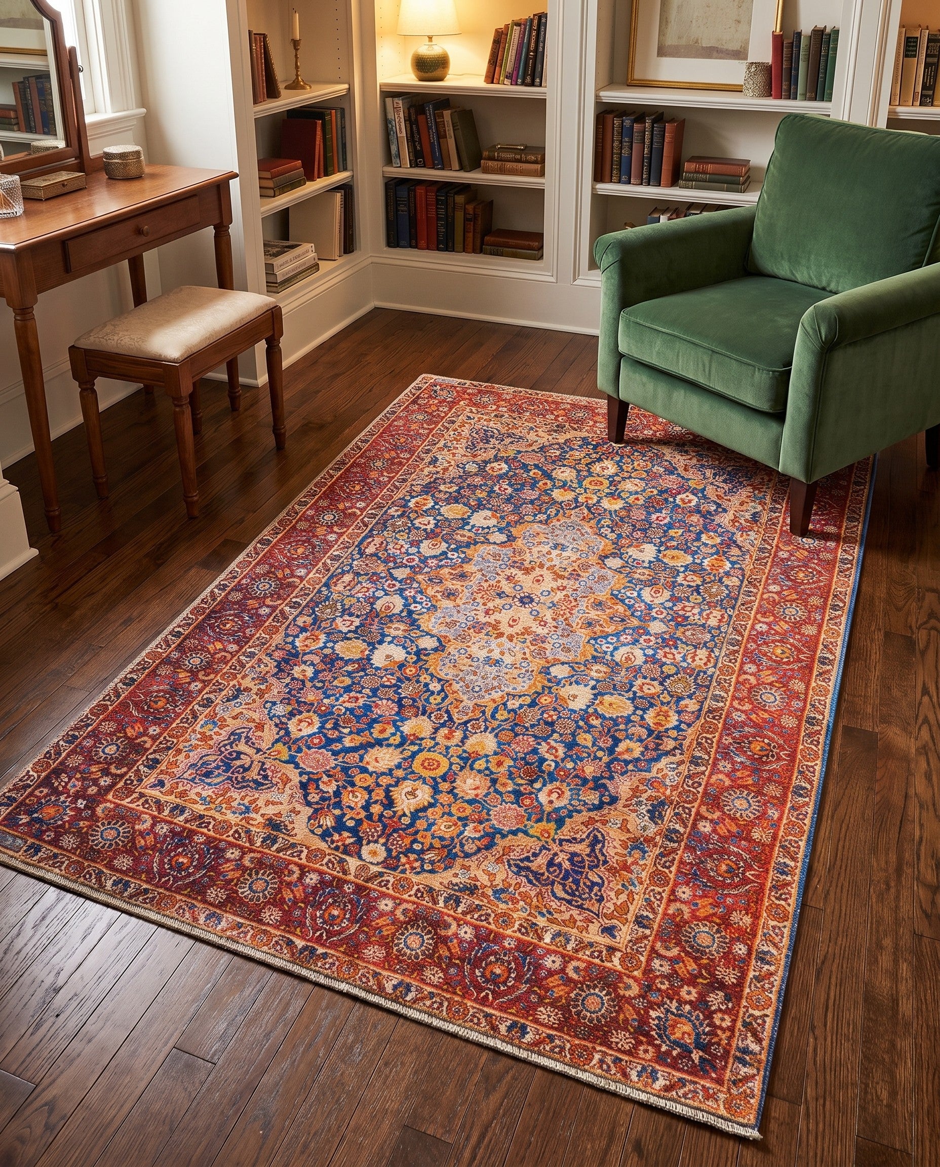 3' 6 x 5' 6 Washable Timeless Rug