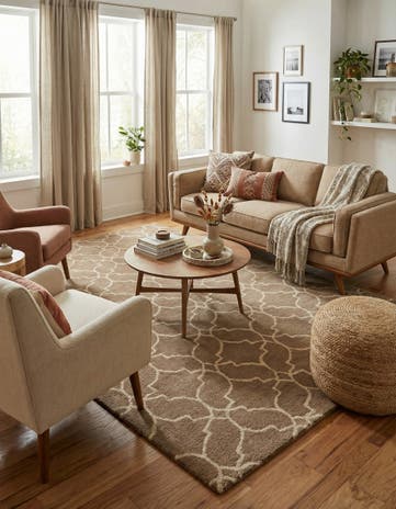5' x 8' Luna Wool Rug