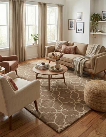 5' x 8' Luna Wool Rug