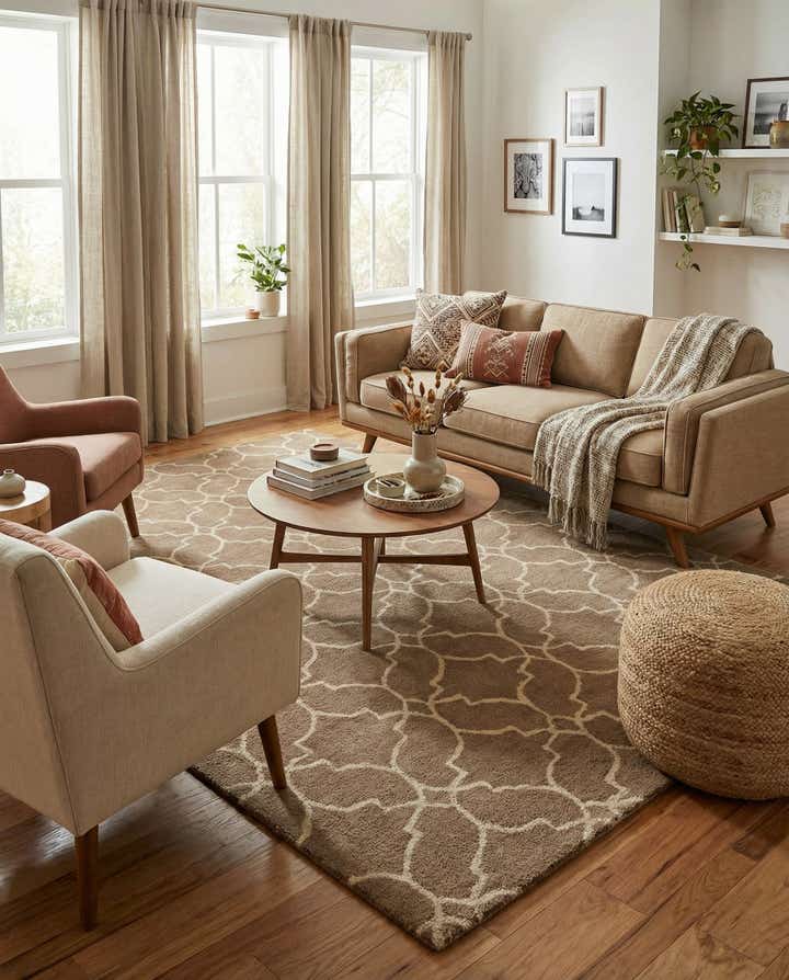 5' x 8' Luna Wool Rug