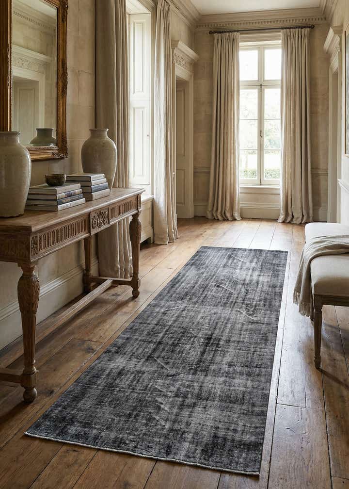 5' 5 x 9' 5 Ultra Vintage Wool Runner Rug