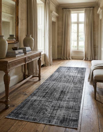 5' 5 x 9' 5 Ultra Vintage Wool Runner Rug