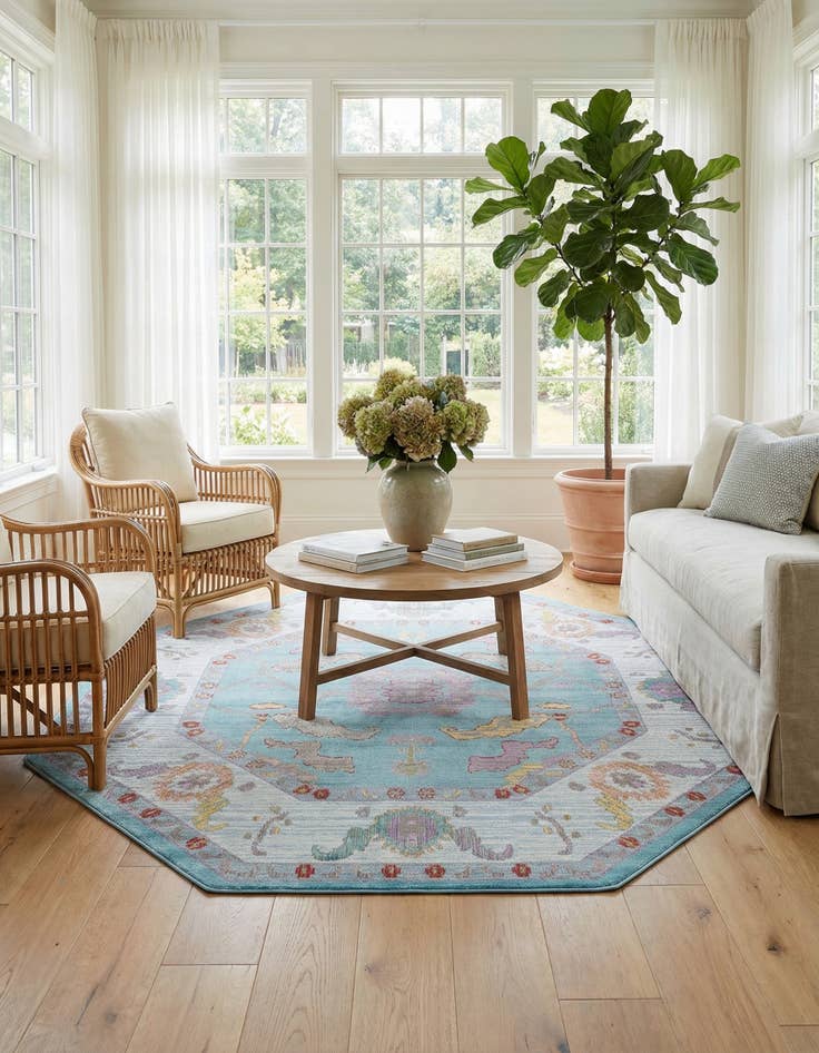 Detail image of 8' 2 x 8' 2 Paragon Octagon Rug