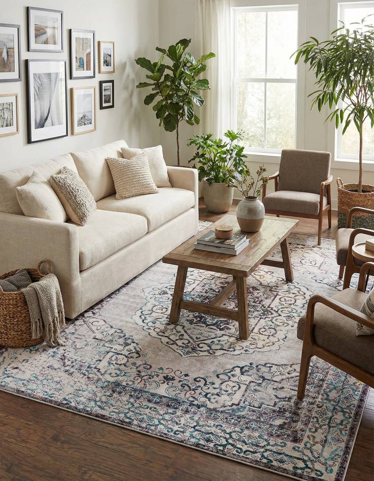 Detail image of  9' x 12' 2 Amulet Rug