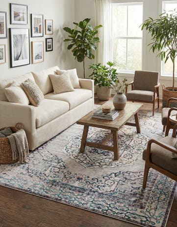 Gray Amulet Rug