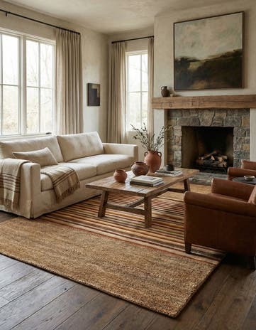 5' 8 x 7' 3 Juma Wool Rug
