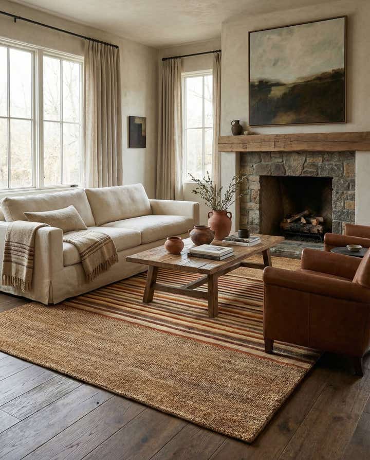 5' 8 x 7' 3 Juma Wool Rug