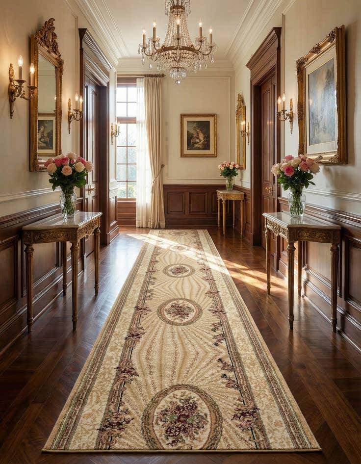 Detail image of  2' 8 x 29' 5 Chateau Rug