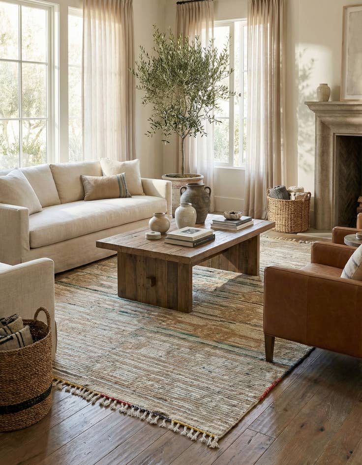 Detail image of 5' x 10' 1  Hand Knotted Moroccan Wool Runner Rug