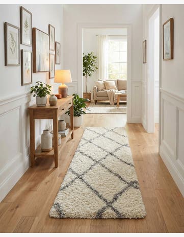 2' 7 x 10' Infinity Shag Runner Rug