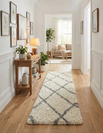 2' 7 x 10' Infinity Shag Runner Rug