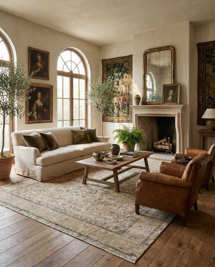 9' 9 x 12' 10 Hand Knotted Ultra Vintage Persian Wool Rug