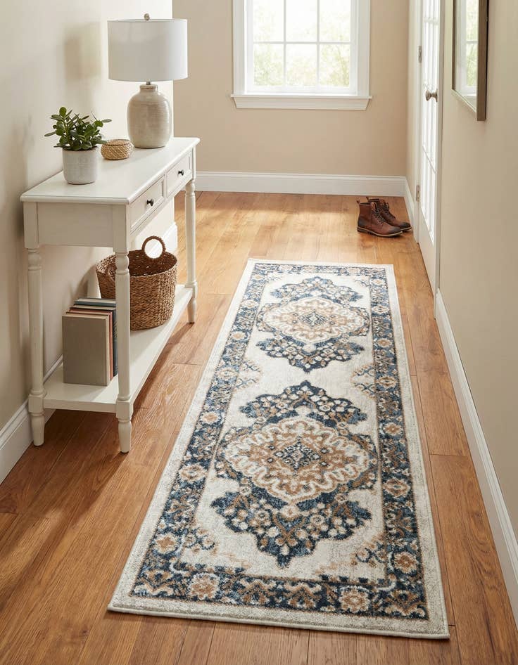 Detail image of 2' x 6' Oxford Runner Rug