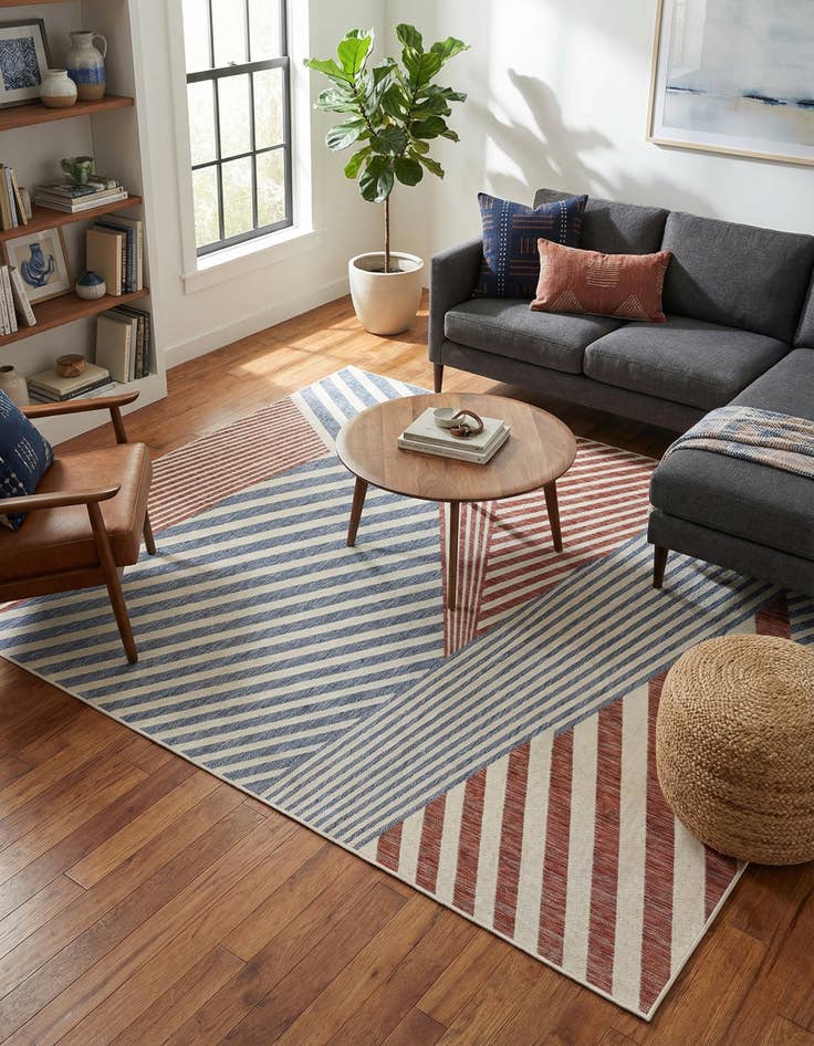 Detail image of 7' 10 x 10'  Washable Jill Zarin Indoor / Outdoor Rug