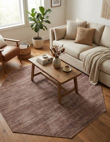 7' 7 x 7' 7 Asha Octagon Rug