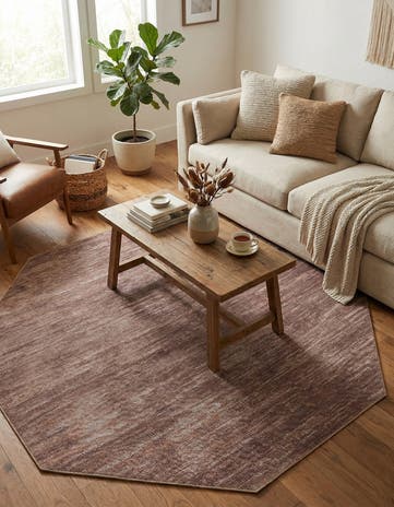 7' 7 x 7' 7 Asha Octagon Rug