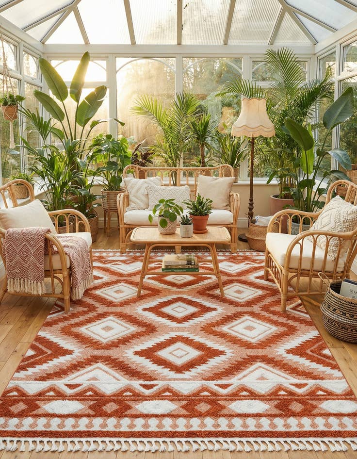 Detail image of  7' 10 x 10' Boho Rug