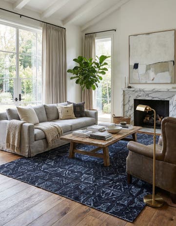 8' 8 x 12' Hand Knotted Darya Wool Rug