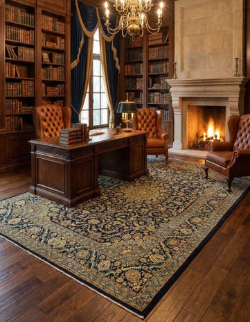8' 2 x 11' 9 Kashmar Wool Rug