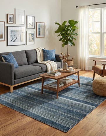 5' 3 x 8' Gemstone Rug