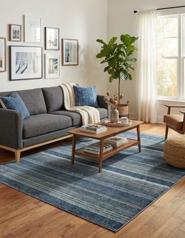 5' 3 x 8' Gemstone Rug