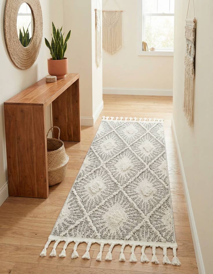 Detail image of 2' x 4' Boho Runner Rug