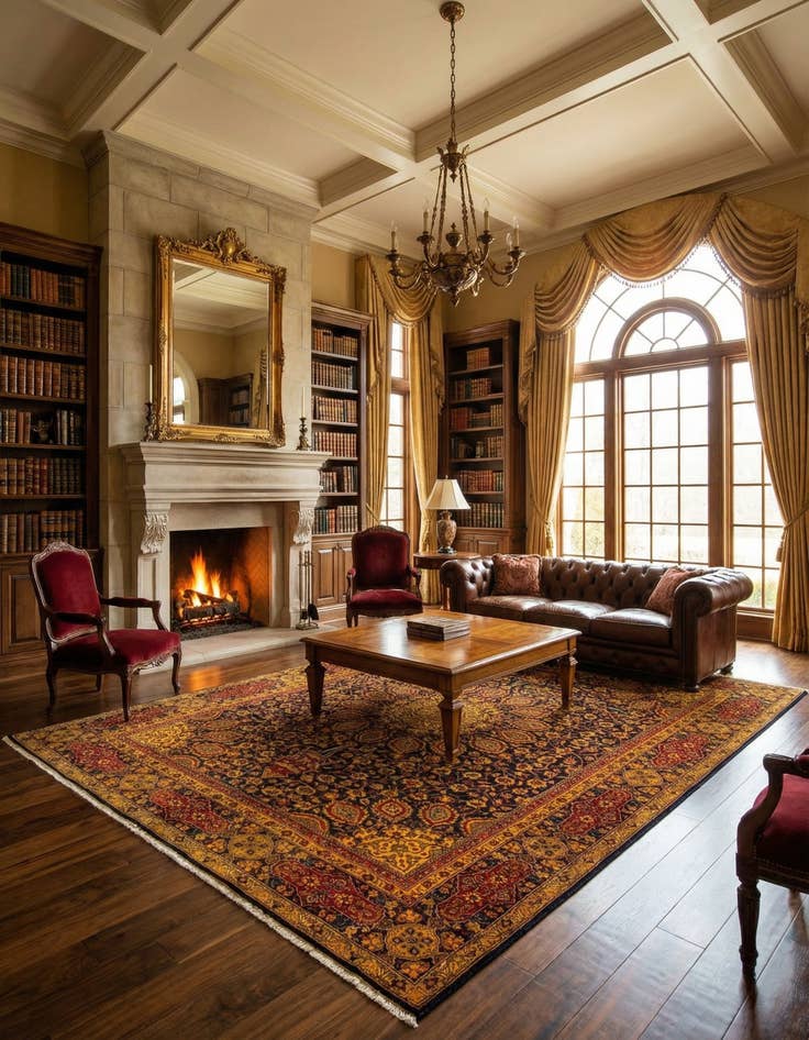 Detail image of 9' 11 x 12' 2 Tabriz Wool Rug