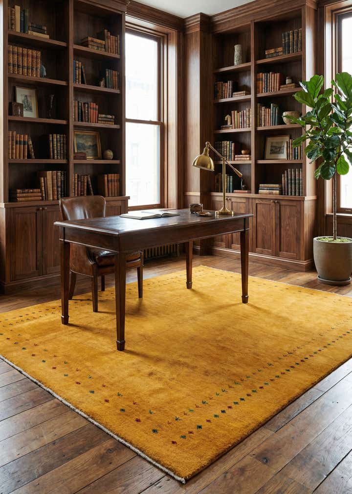 6' 9 x 8' 9 Gabbeh Shouli Rug