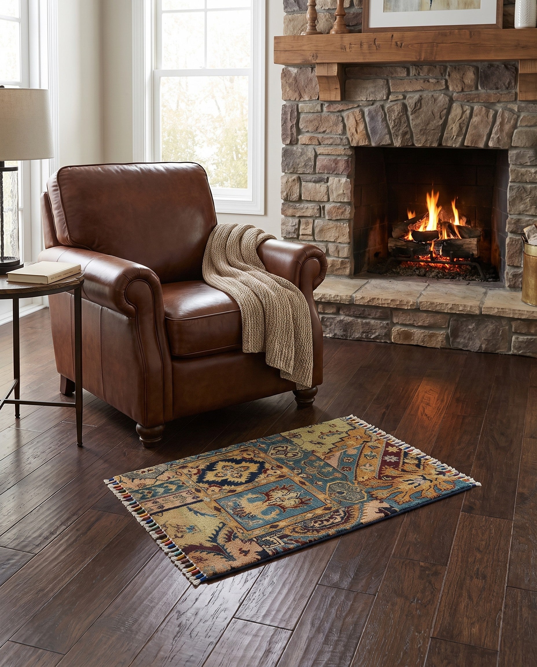 1' 11 x 2' 11 Hand Knotted Ariana Ziegler Rug