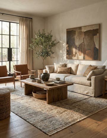 5' 5 x 7' 11 Hand Knotted Moroccan Wool Rug